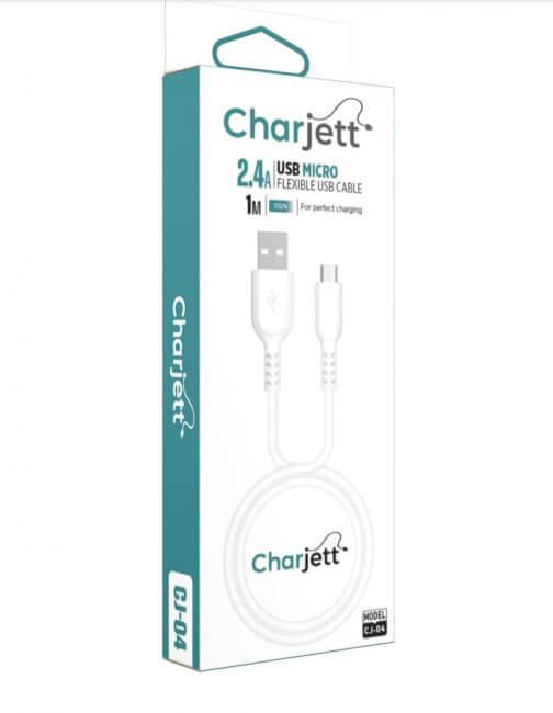 Charjett USB zu USB Micro Lade und Datenkabel